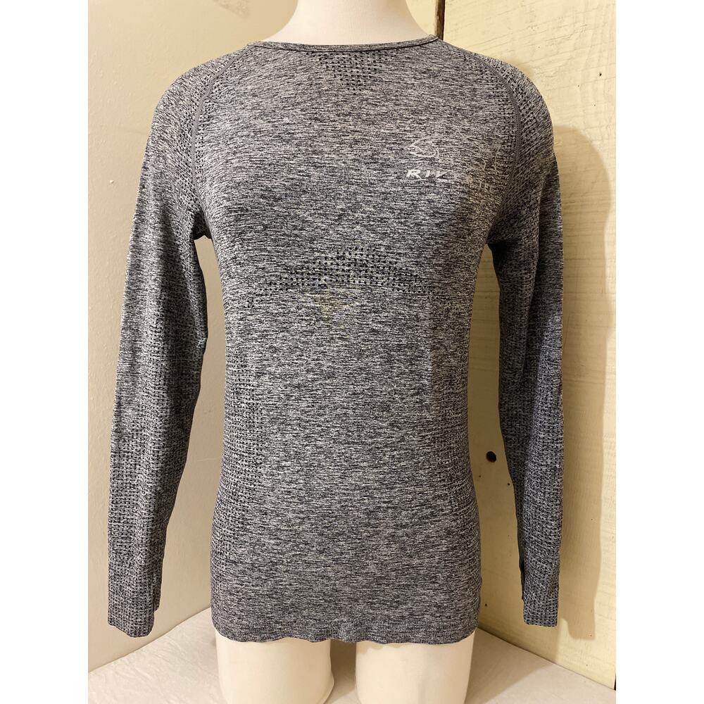 River Tec Women's Size Large Long‎ Sleeve Athletic Shirt Workout Active